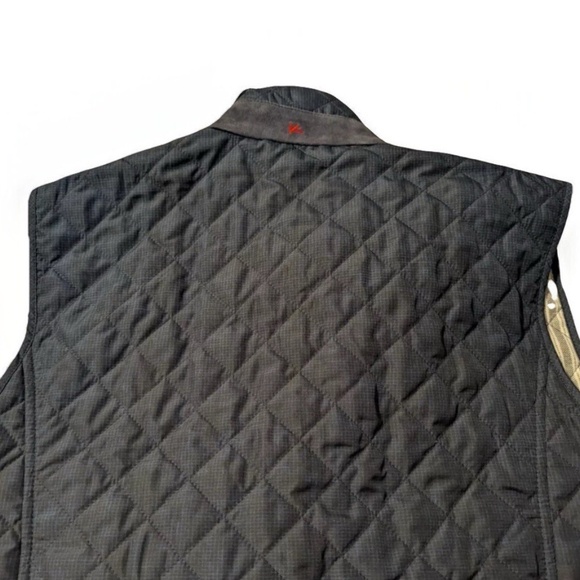 Isaia Men’s Vest L (EU 52) Quilted Puffer Blue, Lining, Extralight Aqua, Italy - Picture 4 of 12
